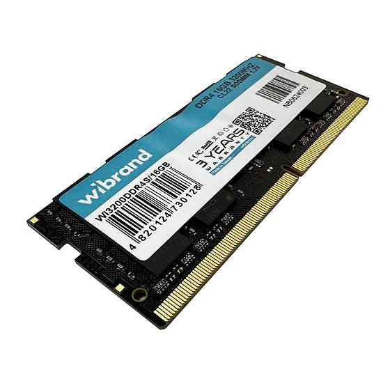 Оперативна пам'ять DDR4 Wibrand 16GB 3200MHz CL22 SODIMM WI3200Оперативна пам'ять DDR4S / 16GB Одеса
