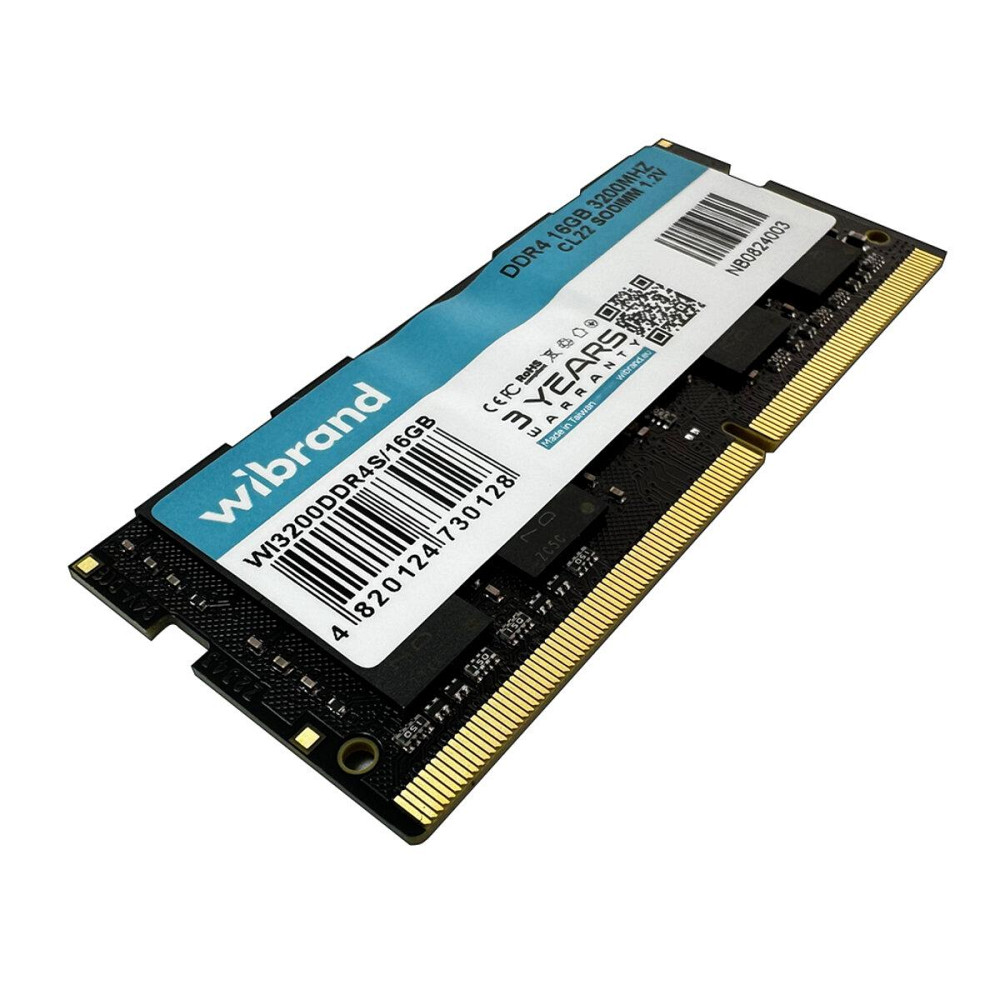 Оперативна пам'ять DDR4 Wibrand 16GB 3200MHz CL22 SODIMM WI3200Оперативна пам'ять DDR4S / 16GB Одеса - фото 2