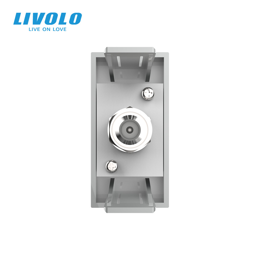 LIVOLO Супутникова розетка SAT LIVOLO, біла, модуль 0.5 поста, для ресивера / антени (VL-FCSL-1 Коломия - фото 6