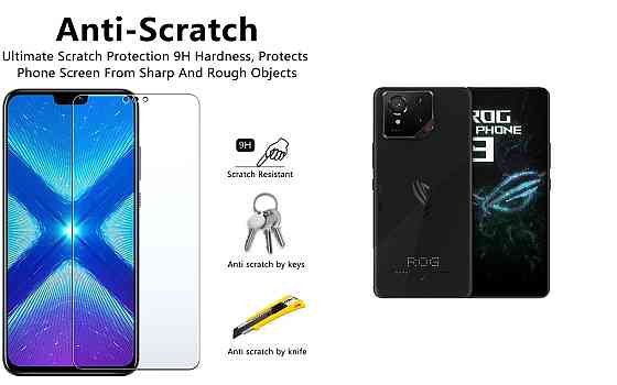 Защитное стекло NeoGlass для ASUS ROG Phone 9, Phone 9 Pro – ультрапрозрачное и устойчивое Киев