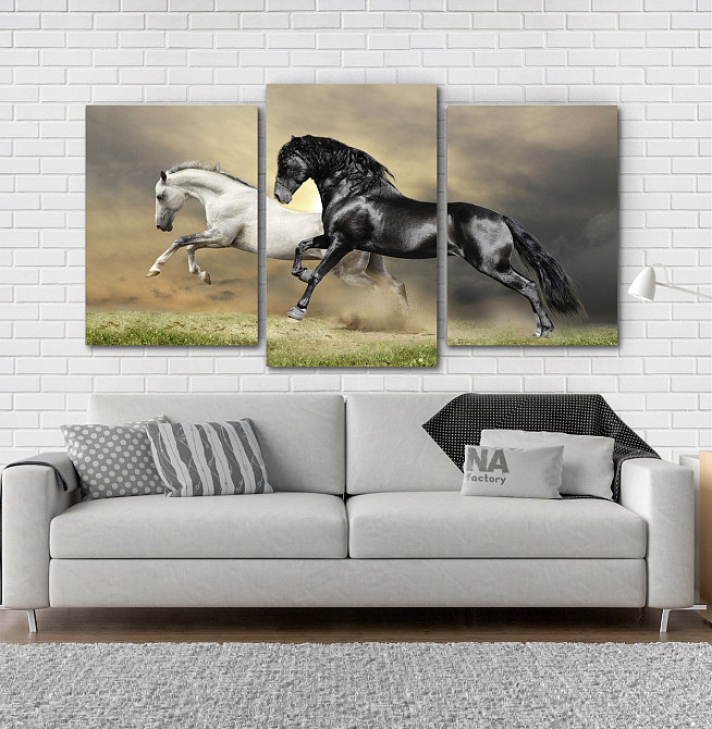 Модульна картина Коні Art-73_3 Київ - фото 2