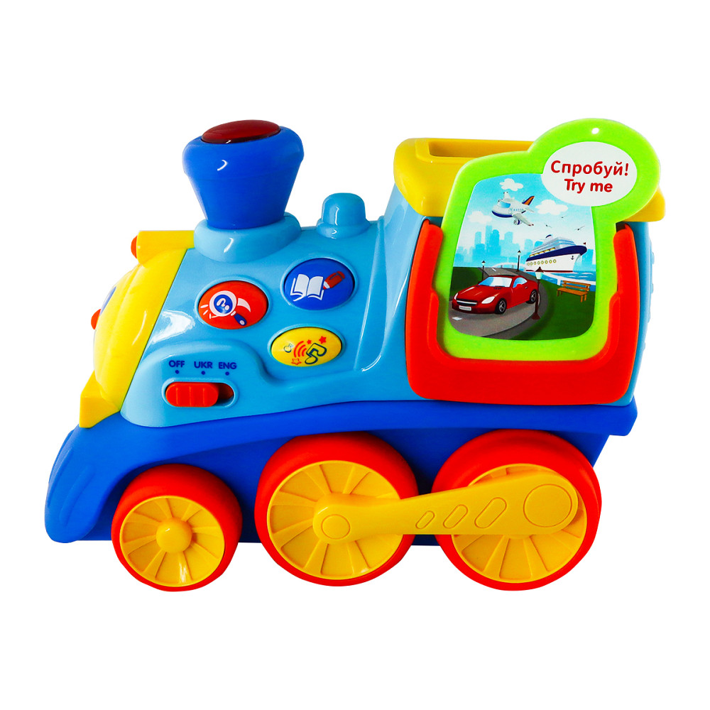 Інтерактивна двомовна іграшка Kiddi Smart – Потяг Смарті Дніпро - фото 5