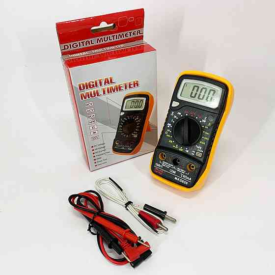 Мультиметри для роботи, Кращий цифровий мультиметр, Мультиметр цифровий тестер амперметр EQ-57 Львів