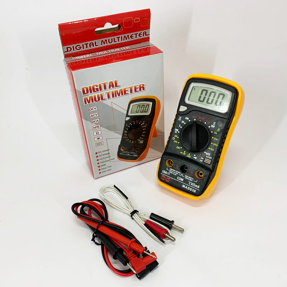 Мультиметри для роботи, Кращий цифровий мультиметр, Мультиметр цифровий тестер амперметр EQ-57 Львів - фото 5