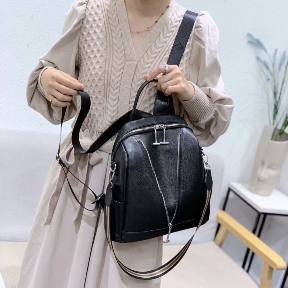 Надежный женский кожаный рюкзак Элегантный женский рюкзак из натуральной кожи TidinBag Киев - изображение 4