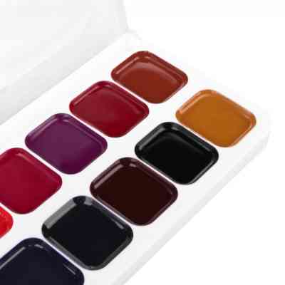 Акварельные краски Yes Orange Line 18 кольорів б/п (110300) Винница