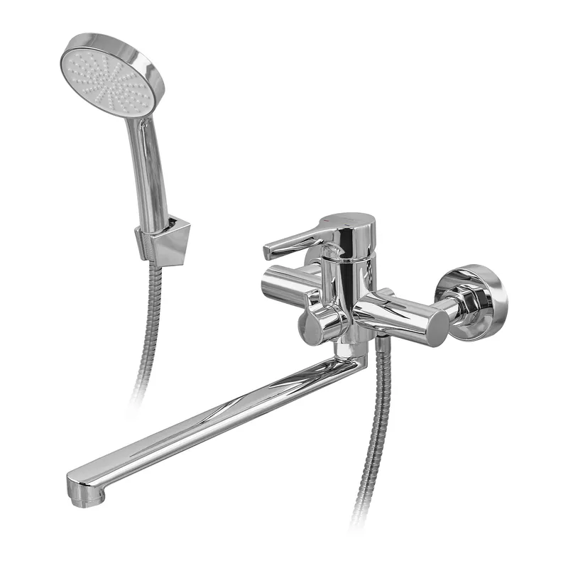 Змішувач для ванни Zerix Rex-006 (Euro) Chrome з нержавіючої сталі (Колір хром) (ZX6118)   ( 20375 ) Харьков - изображение 3