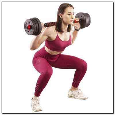 Набор штанга + гантели HMS SGР40 - 40 кг, черно-красный Киев