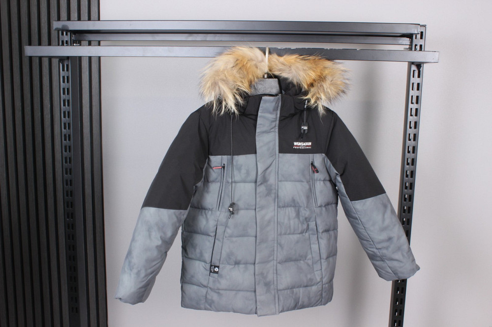 Зимняя курточка для мальчика подростка варенка на холофайбере на 8,9,10,11,12 лет Николаев - изображение 1