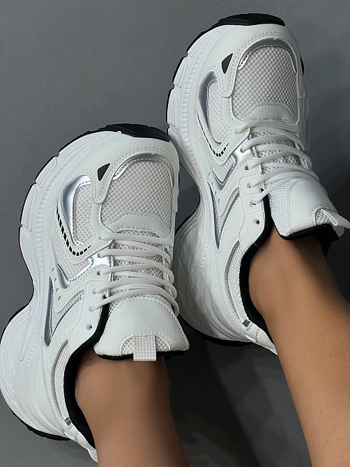 Кросівки жіночі Navigator 4-1 комбіновані сітка зі вставками білі , 36, 22,5 см Київ - фото 10