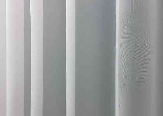 Тюль VR-Textil Вуаль 1795т Шифон однотонный Молочный 600х270 см (43-270) Киев