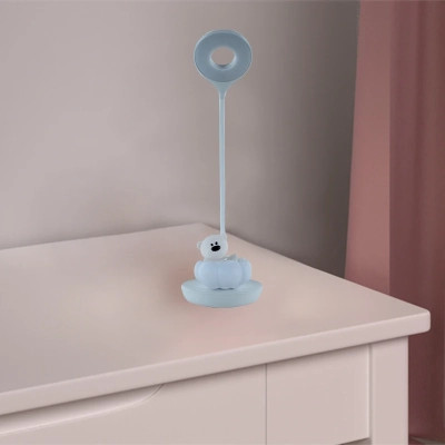 Настольная лампа Kite Cloudy Bear LED с аккумулятором, розовая (K24-493-2-2) Винница - изображение 6