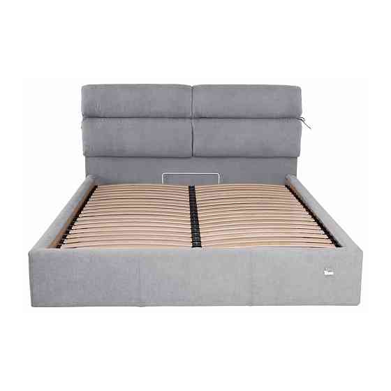 Кровать EdinburghDesign Rosto 93 Comfort с нишей для белья 120x190 серый Киев