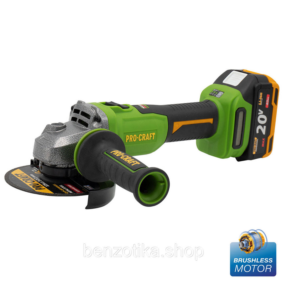 Акумуляторна болгарка Procraft PWA220 (1 акб 4 Аг) Киев - изображение 1