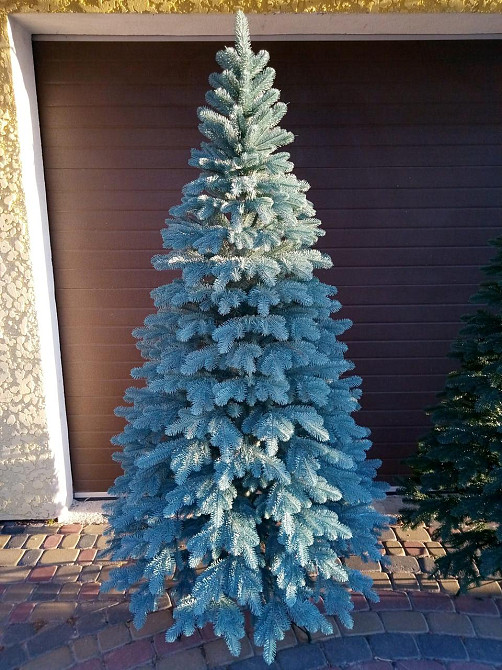 Елка искусственная новогодняя «Литая Элитная» голубая 1.5 / 1.8 / 2.1 / 2.3 / 2.5 м 2.1 Киев - изображение 6