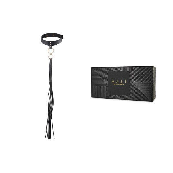 Чокер Bijoux Indiscrets MAZE — Tassel Chocker Black Sex Aura Київ - фото 2