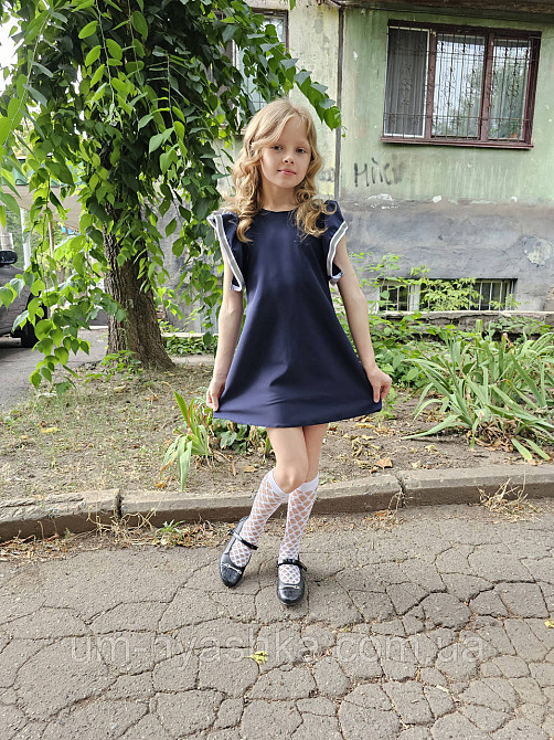 Школьный сарафан со светоотражающими вставками 122-146 Кривой Рог - изображение 6