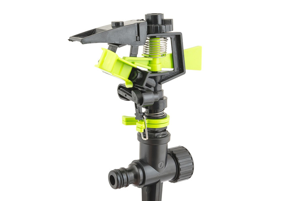 MASTERTOOL Зрошувач для поливу MASTERTOOL імпульсний ½" 3 режими 20 м на ніжці 5.3-13.5 л/хв 92 Коломия - фото 3