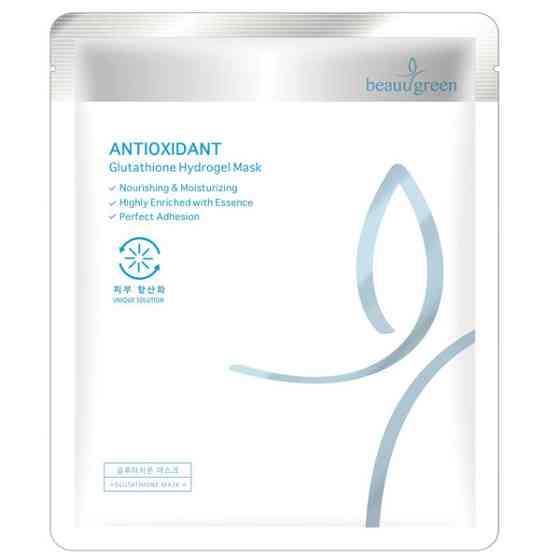 Гідрогелева маска для обличчя з глутатіоном Antioxidant Glutathione Hydrogel Mask BeauuGreen 30 мл Київ