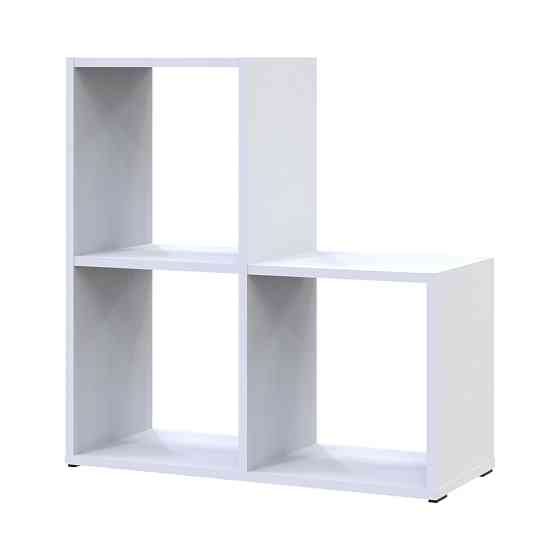 Стелаж Doros Степ 2х2 Білий відкритий 69х28.8х71.4 DRS-011760 (41516156) Львів