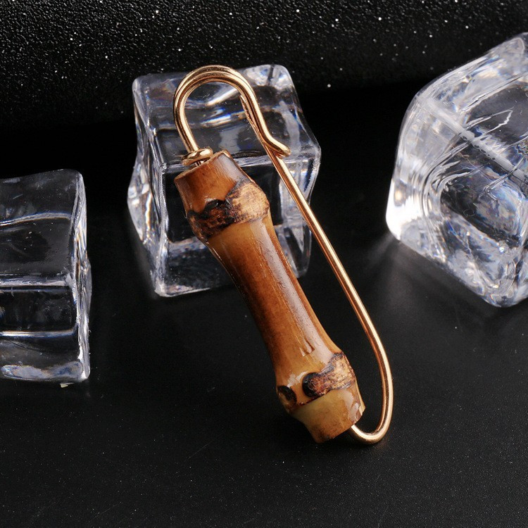 Брошь мужская бамбуковая Киев - изображение 5