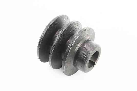 Шків під колінвал d-19mm (D-55mm, 2-х пазний, два пази під ремінь SPА, метал) 168F/170F Киев