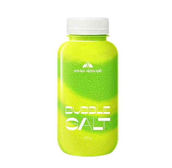 Bubble Salt Яблуко та лайм Sovka Догляд за шкірою 360 г Вінниця