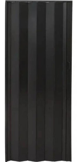 Двері гармошка глуха  DiCi Doors "Чорне дерево"  820х2030х6мм   DiCi-6 №108 Дніпро - фото 1