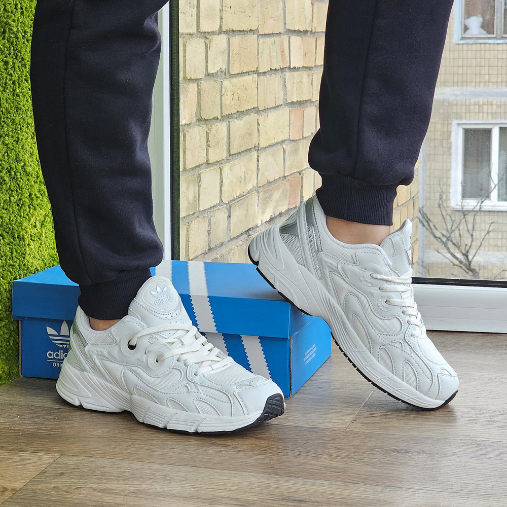 Кроссовки Adidas Astir Мужские Белые Адидас Boost (размеры: 41,42,43,44,45) Днепр - изображение 10