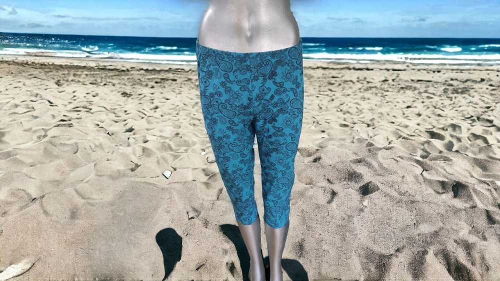 Бриджи р. 58, м. 026 морская волна - 'Легкость лета' Киев - изображение 2