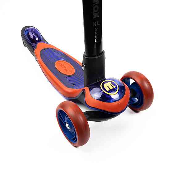 Самокат детский трехколесный складной iTrike MAXI JR 3-060-24-BL самокат для детей Синий Каменец-Подольский