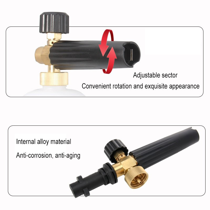 Пенная насадка S10 для моек Karcher K2–K7, 1 л Киев - изображение 3