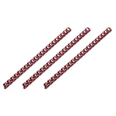 Пружина для переплета 2E пл. 14мм (100 шт.) темно-бордовые (2E-PL14-100MR) Винница