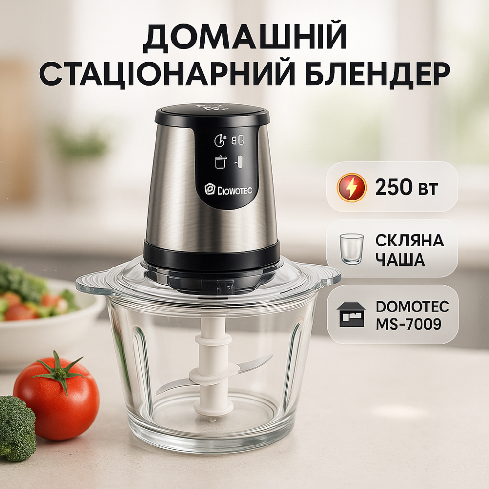 Блендер для приготовления детского питания MS-7009, Электрический блендер стационарный для смузи OY-84 Львов - изображение 16