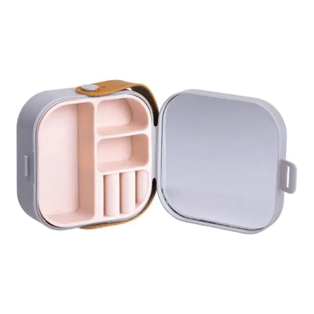 Yiwu Скринька для прикрас 9×9×3.8 см міні органайзер для ювелірних виробів HP-5-27G Коломыя - изображение 3