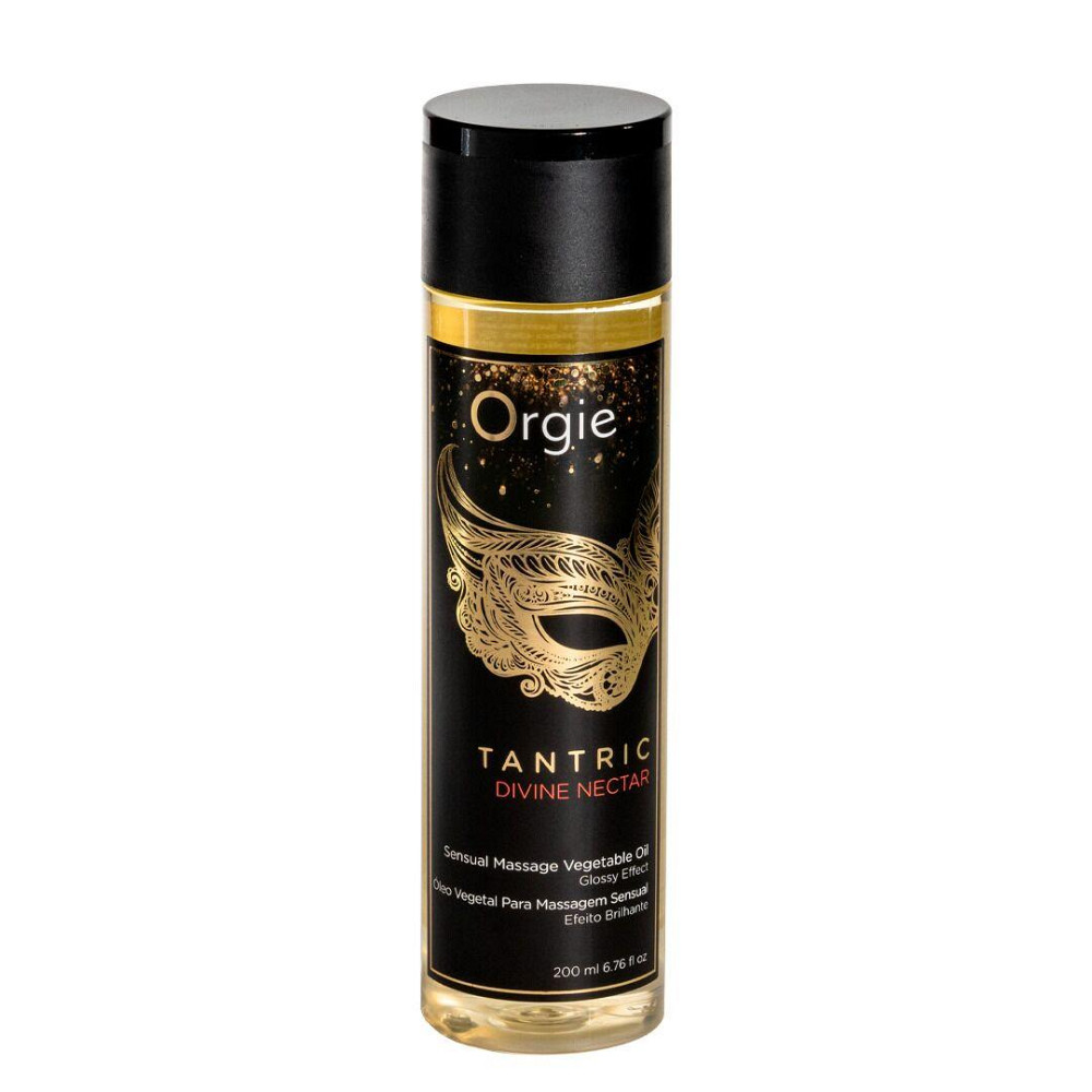Массажное масло Orgie – Tantric Divine Nectar (200 мл), для тантрического массажа, увлажнение Sex Aura Киев - изображение 1