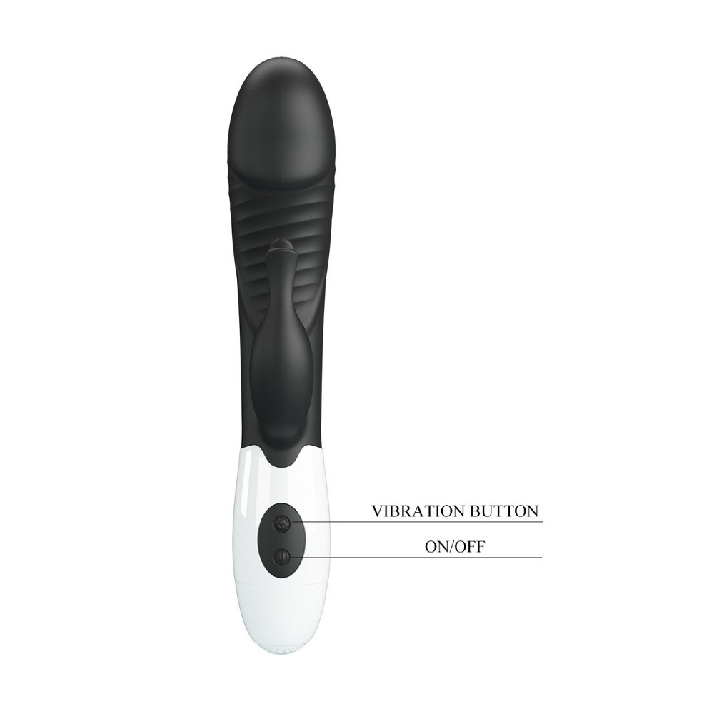Вибратор - Pretty Love Rasmussen Dual Vibrator Black Sex Aura Киев - изображение 9