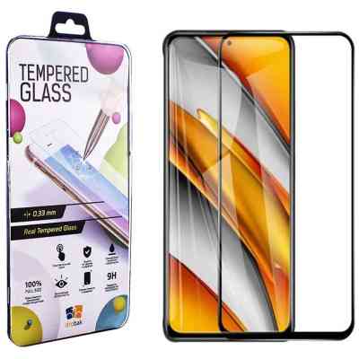 Скло захисне Drobak Poco M3 Pro Black Frame A+ (494910) Вінниця