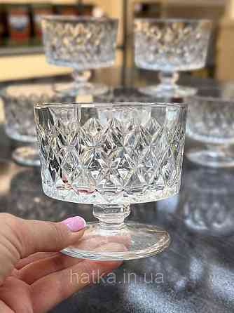 Набір келихів креманок 6 шт "Kercheh" 290 мл прозорий для дому та ресторану Київ