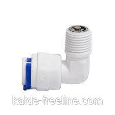 Обратный клапан с металлическим сердечником  1/4"QC-1/8"НР; DCC-020B Харків - фото 1