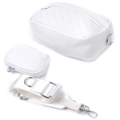 Сумка Vintage С монетницей из экокожи Белая (22798) Винница - изображение 7