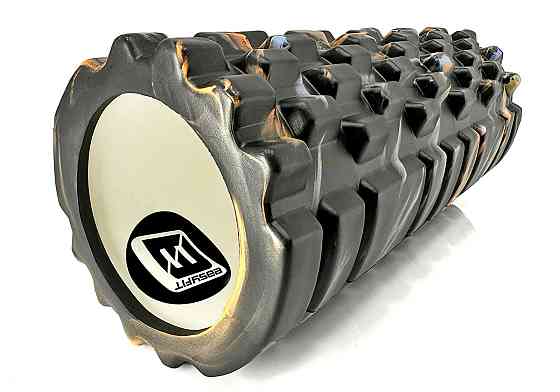 EasyFit Масажний ролик EasyFit Grid Roller 33 см v.1.1 Multi Чорний Коломия