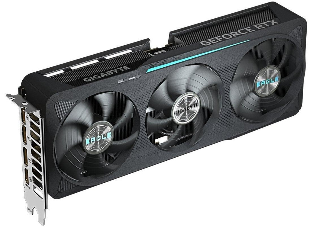 Відеокарта GF RTX 5070 12 GB GDDR7 Eagle OC Gigabyte (GV-N5070EAGLE OC-12GD) Black Харьков - изображение 2