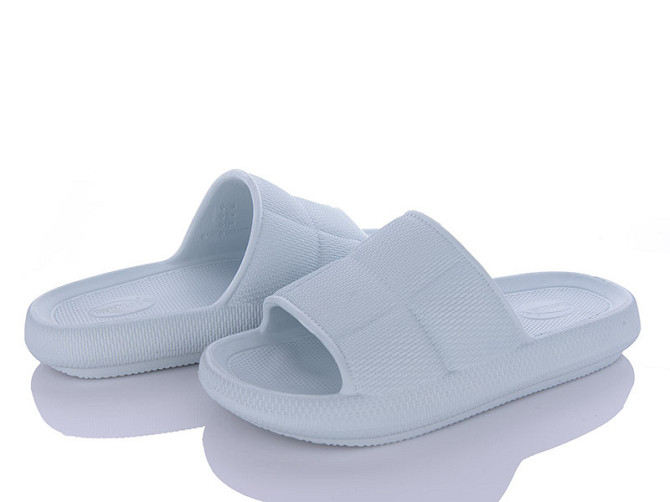 Жіночі шльопанці пінка foam блакитний Одесса - изображение 1