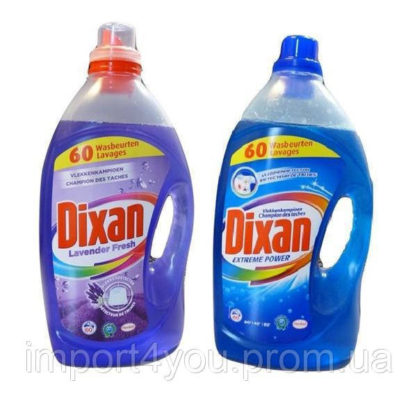 Dixan гель для прання 60-120p/ 3,96L (3)[B,NL] Classic  - изображение 2