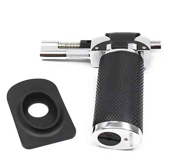 Запальничка газова, турбогорілка 9960, чорна Вінниця