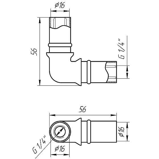 Кутик проміжний прес APE ITALY AP 151 16х16 Київ