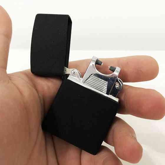 Отличный подарок для мужчины зажигалка USB-215, Электрическая перезаряжаемая зажигалка CQ-67 Львов