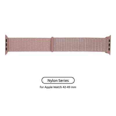 Ремешок для смарт-часов Armorstandart Nylon Band для Apple Watch 49/46/45/44/42 (Series 1-3) Pink Sand (ARM56052) Винница
