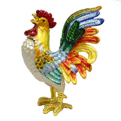 Скринька під Фаберже декоративна Півень Київ - фото 1